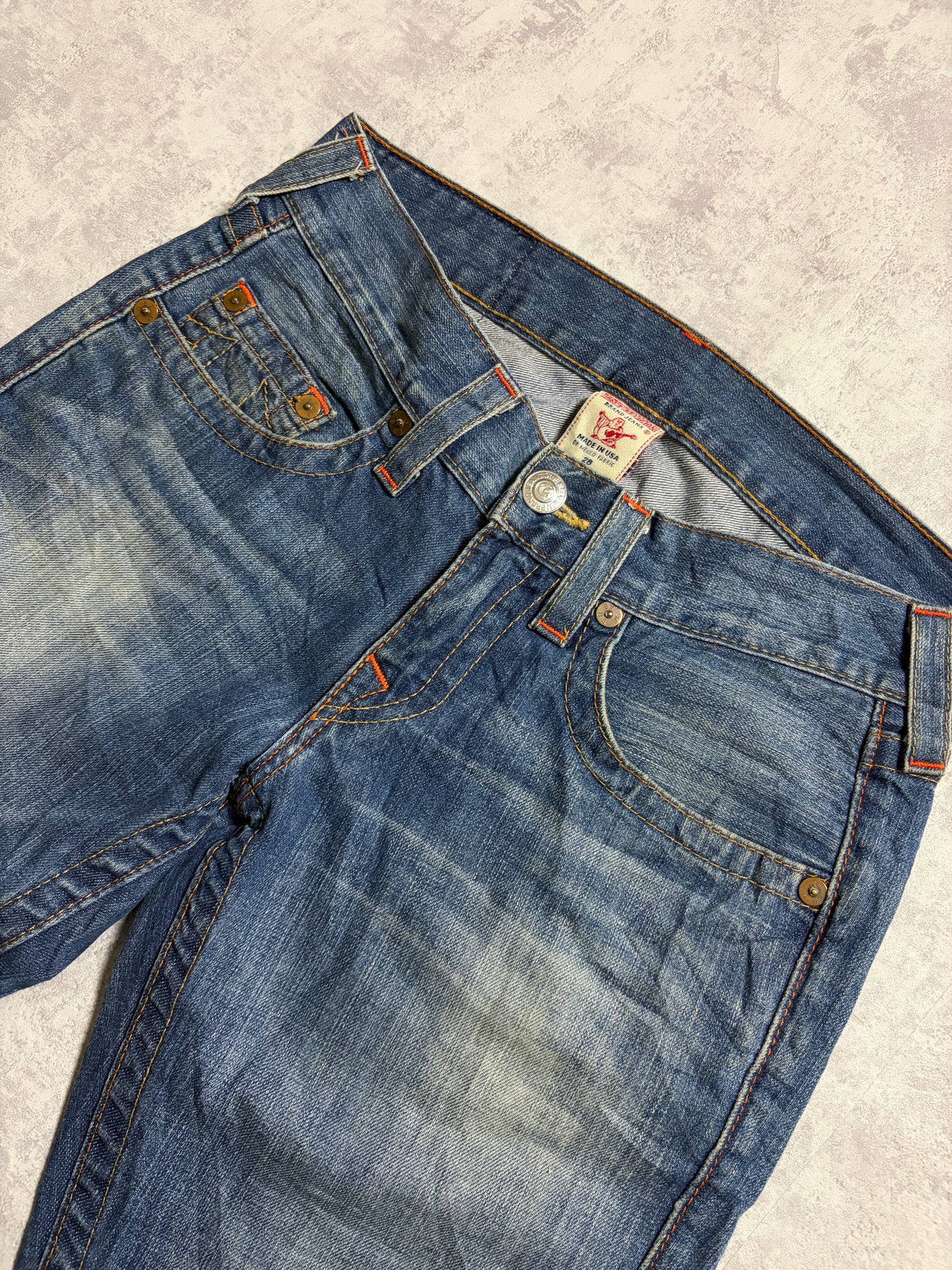 Vintage True Religion Straight Denim Jeans (S/M)