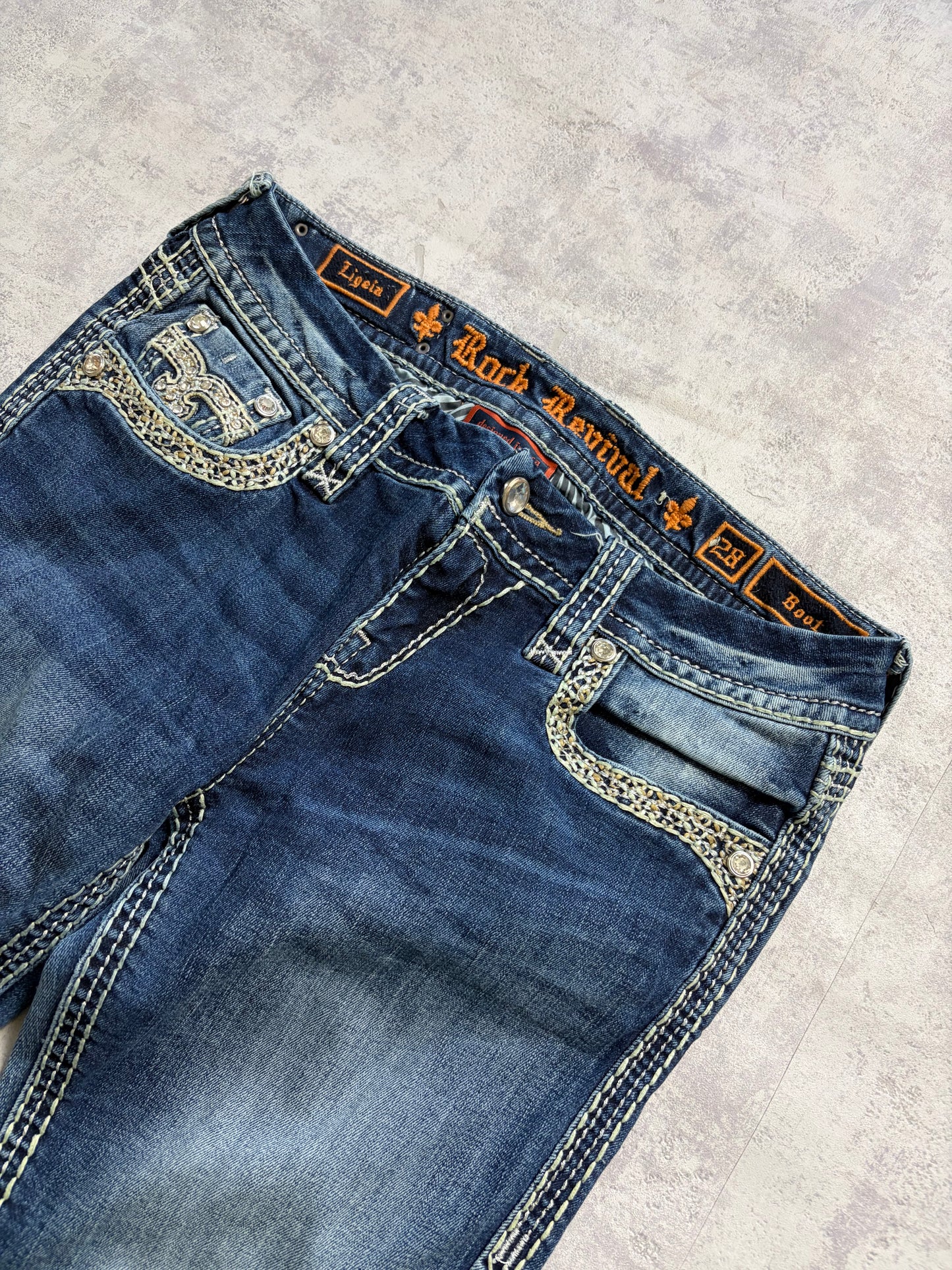 Vintage Rock Revival Ligeia Bootcut Fit Jeans (S)