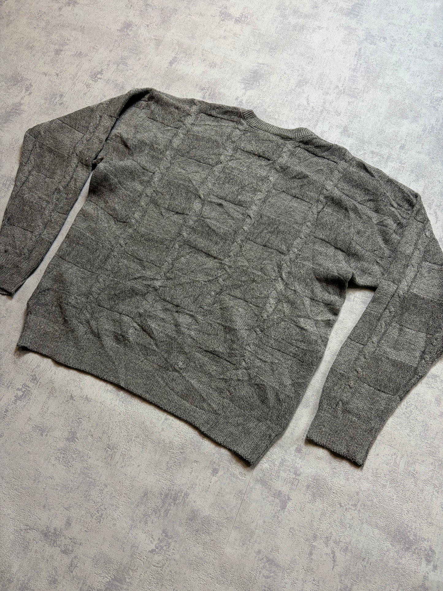 Vintage 2000s Lacoste Sweater Cable Knitwear (M/L)