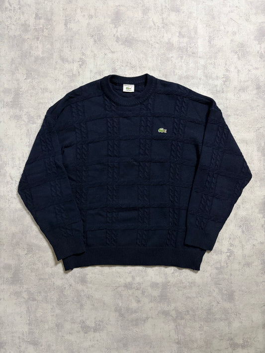 Vintage 2000s Lacoste Sweater Cable Knitwear (L/XL)