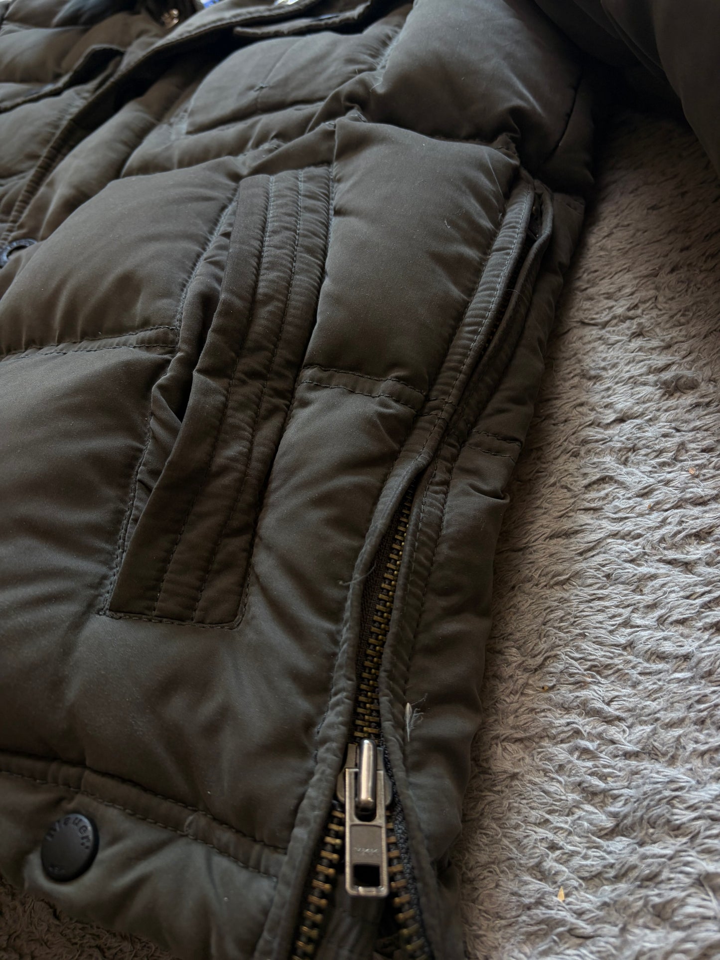 Blauer USA Down Puffer Jacket Khaki (L)