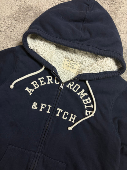 Abercrombie & Fitch 2000s Strick Jacke with Fur (M/L)
