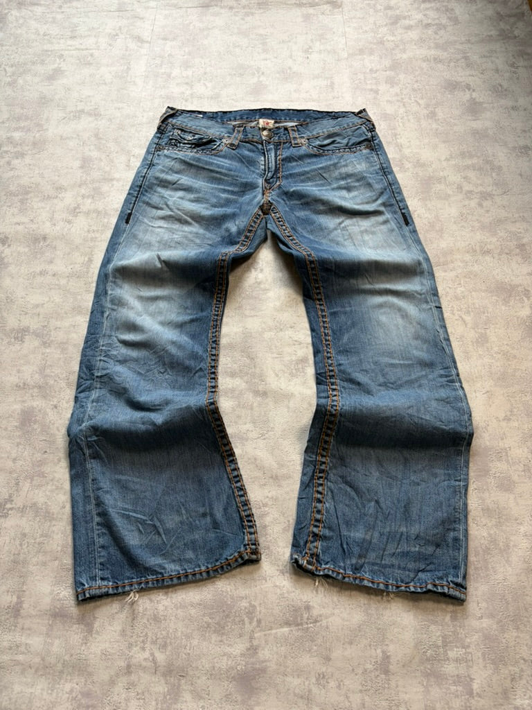 Vintage True Religion Straight/Bootcut Denim Jeans (L)
