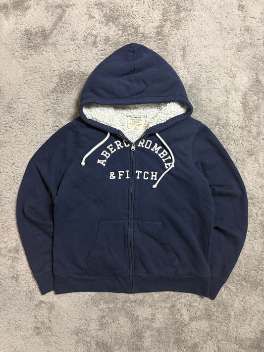 Abercrombie & Fitch 2000s Strick Jacke with Fur (M/L)