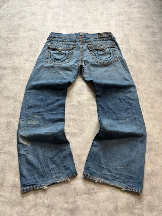 Vintage True Religion Straight/Bootcut Denim Jeans (L)