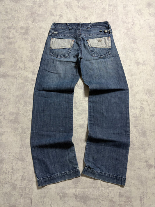Vintage 2000s Armani Jeans Straight Fit Jeans (M)