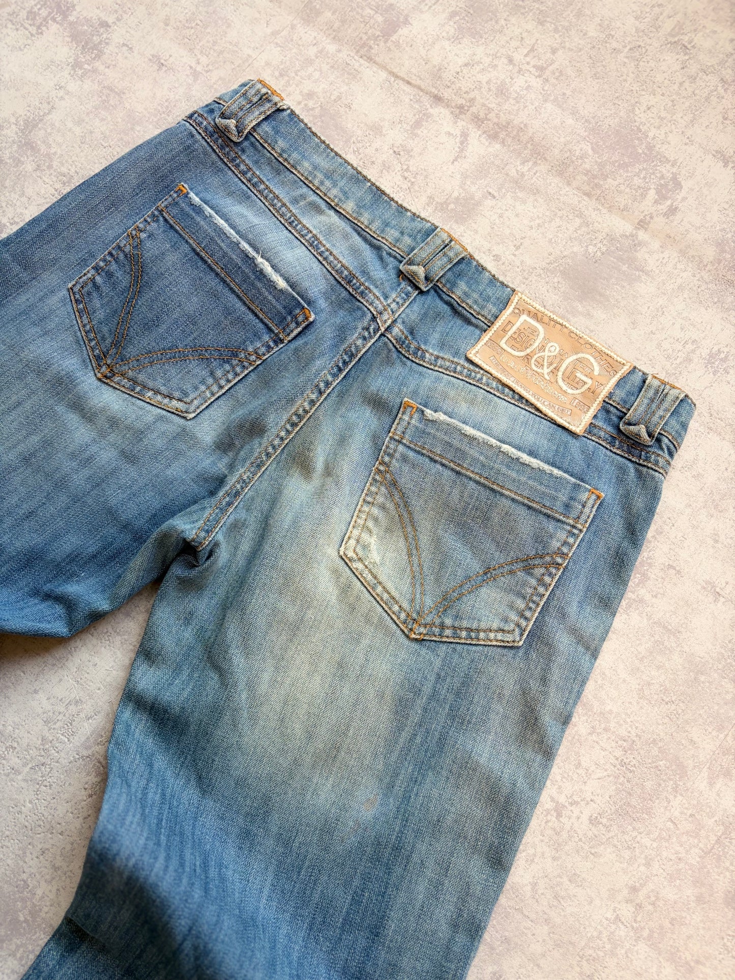 Vintage D&G Dolce & Gabbana Jeans Straight Fit (S/M)