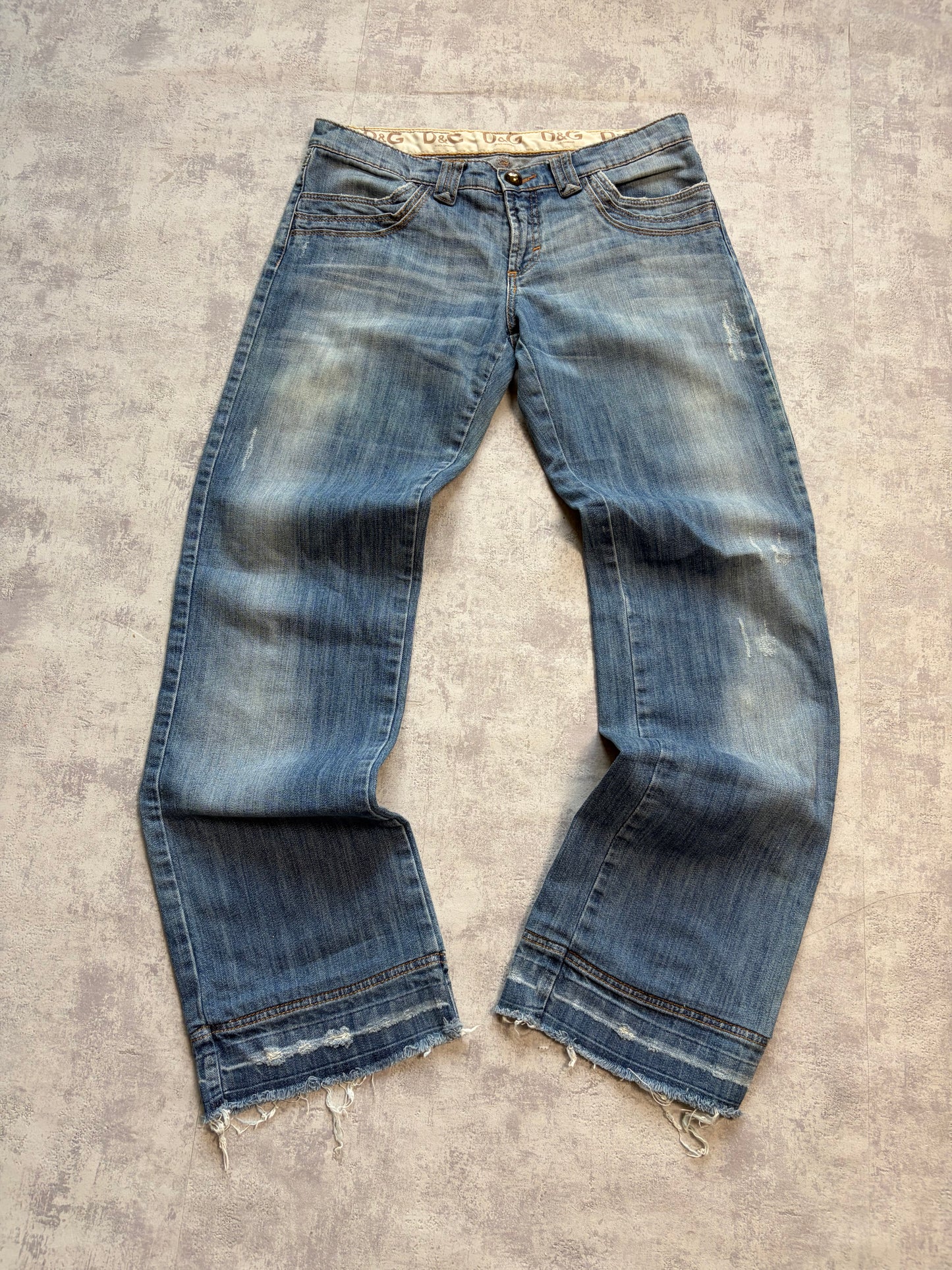 Vintage D&G Dolce & Gabbana Jeans Straight Fit (S/M)