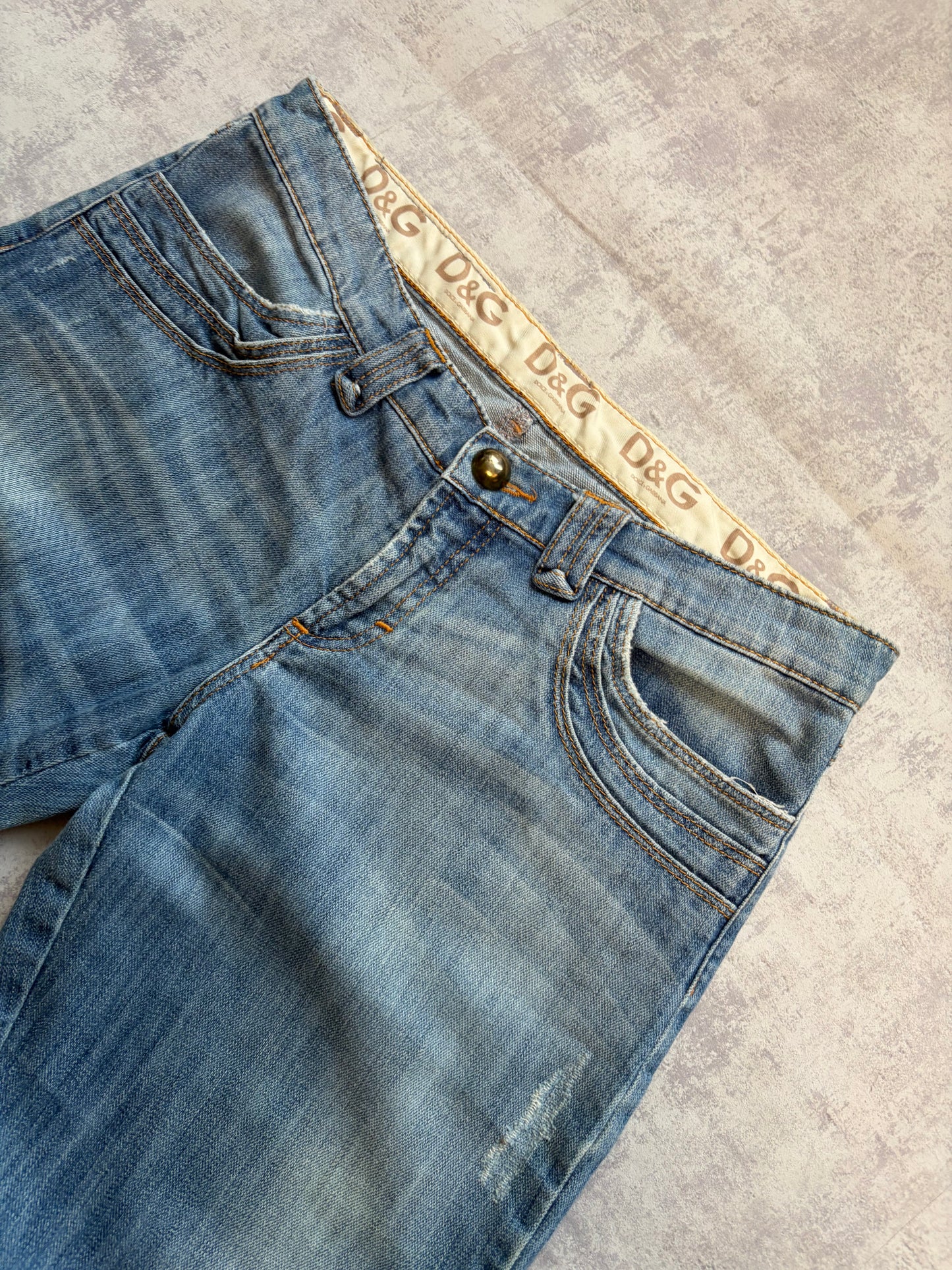Vintage D&G Dolce & Gabbana Jeans Straight Fit (S/M)