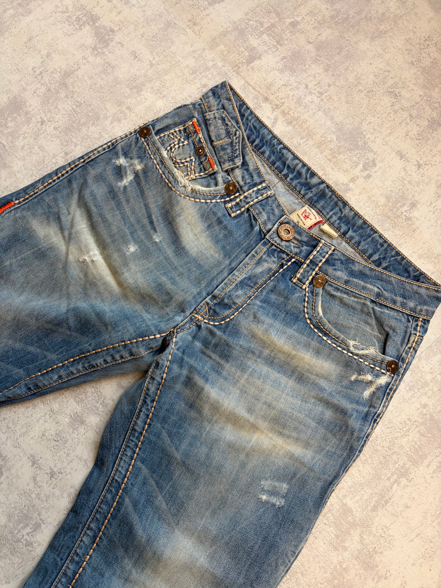 Vintage True Religion Straight/Bootcut Denim Jeans (M)