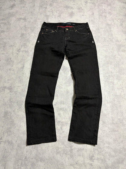 Vintage Evisu Straight Slim Fit Jeans with Print (S)