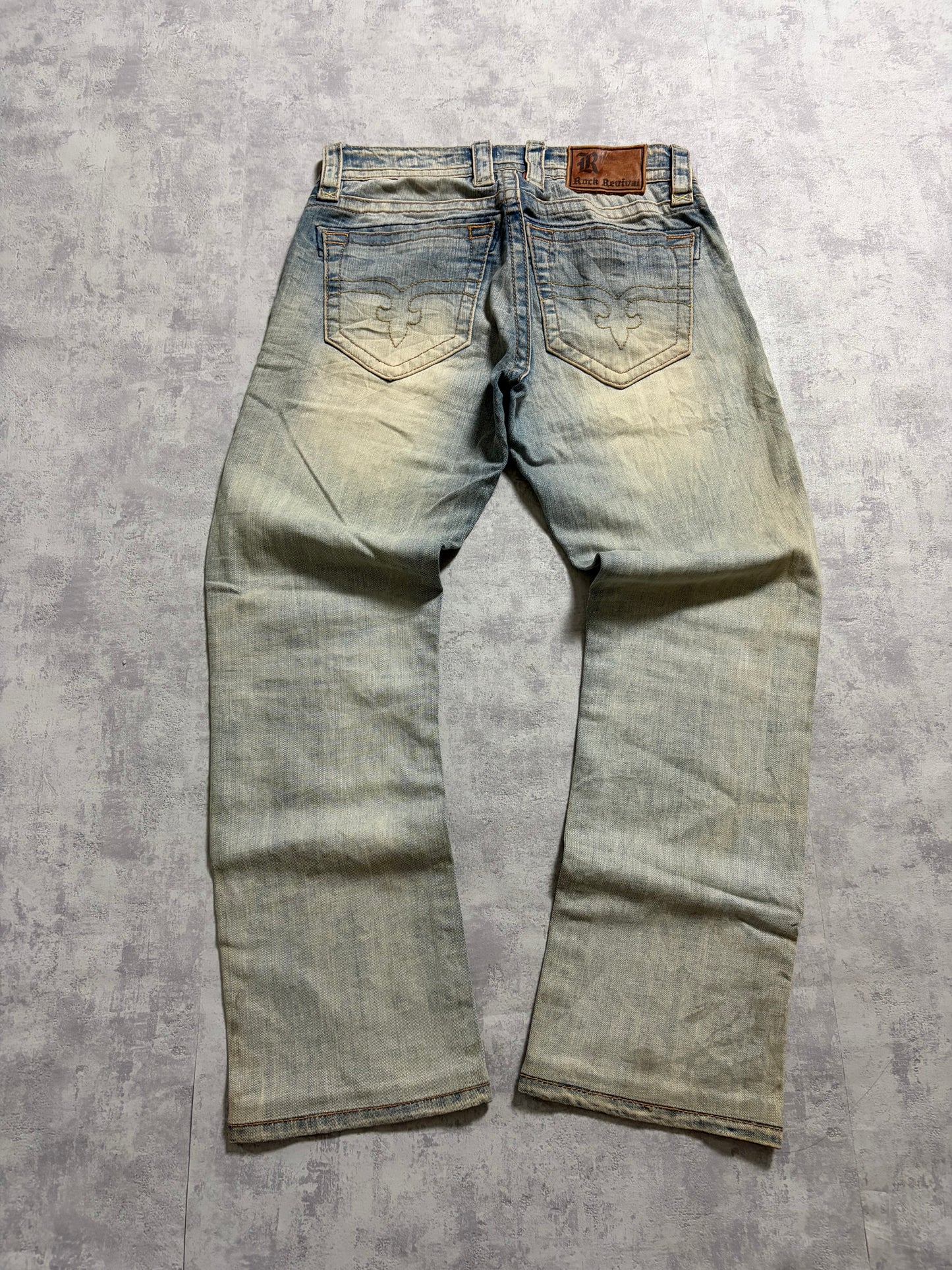 Vintage Rock Revival Tommy Straight Fit Jeans (M)