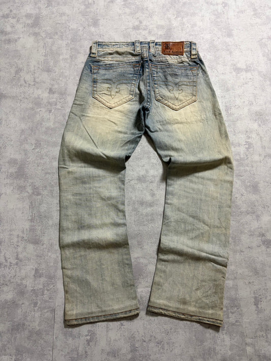 Vintage Rock Revival Tommy Straight Fit Jeans (M)
