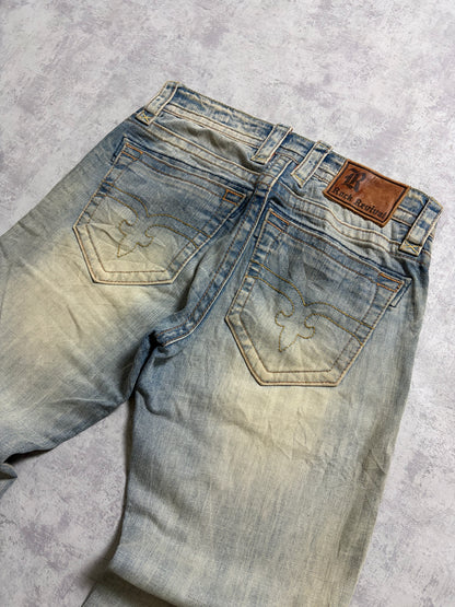 Vintage Rock Revival Tommy Straight Fit Jeans (M)