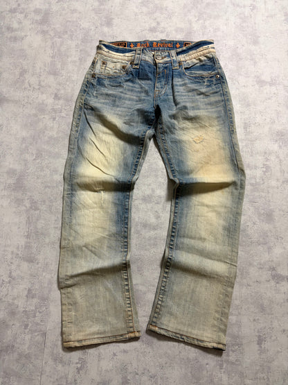 Vintage Rock Revival Tommy Straight Fit Jeans (M)