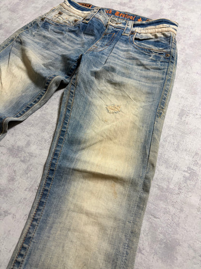 Vintage Rock Revival Tommy Straight Fit Jeans (M)