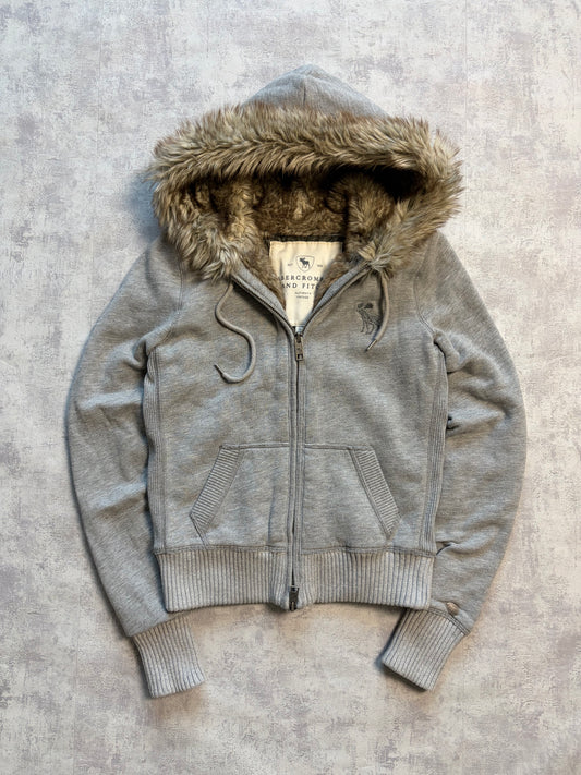 Abercrombie & Fitch 2000s Jacke with Fur (S)