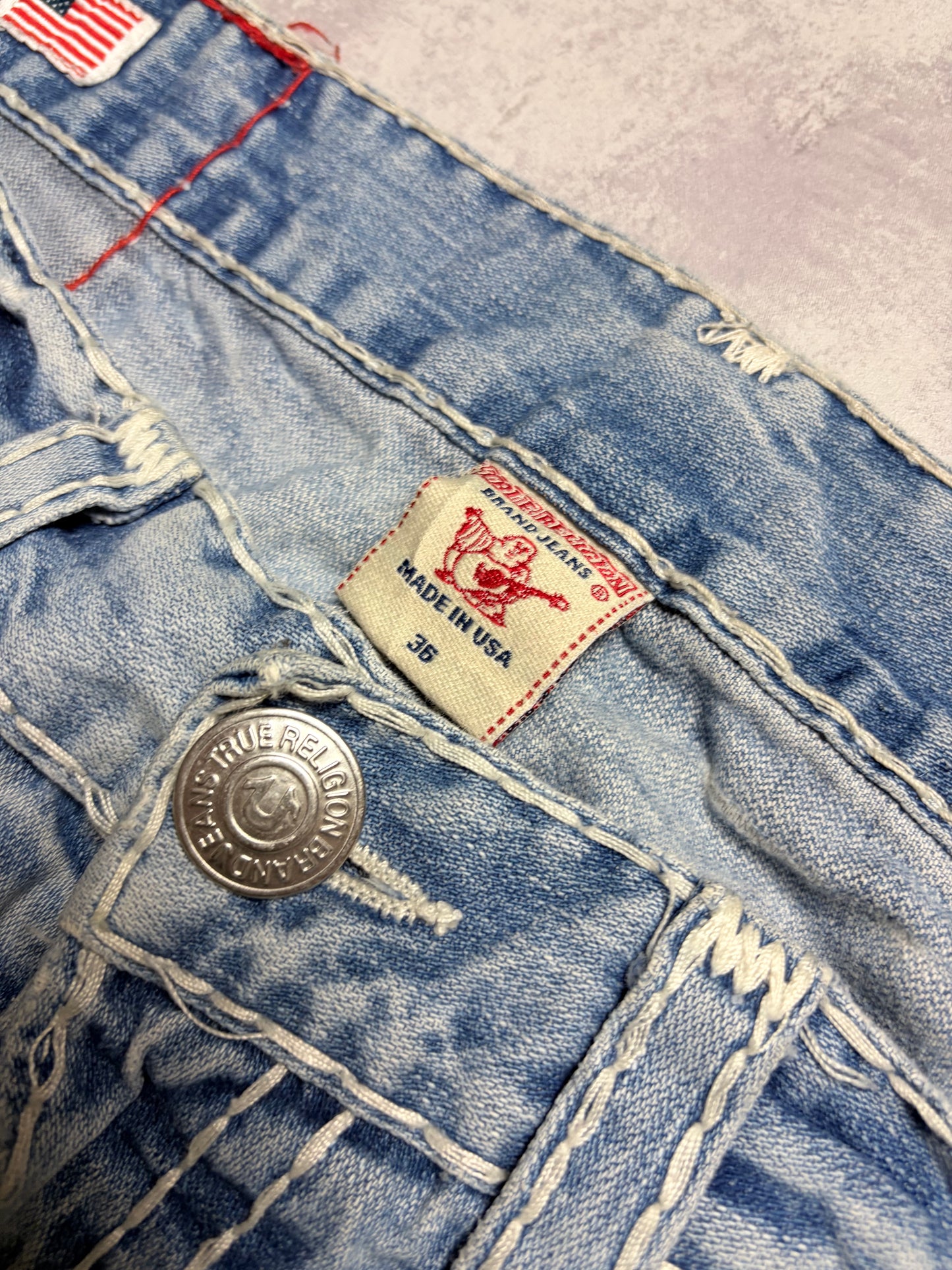 True Religion Straight/Bootcut Denim Jeans (L)