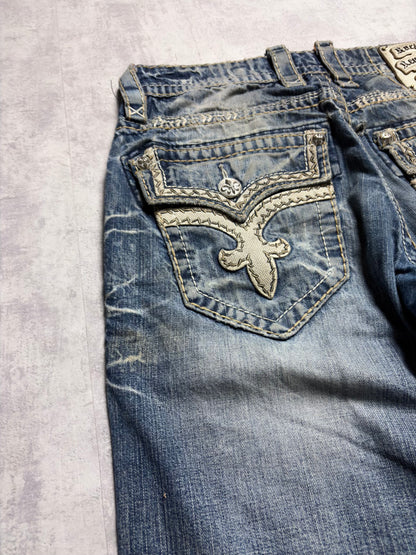 Vintage Rock Revival Leo Straight Fit Jeans (M)