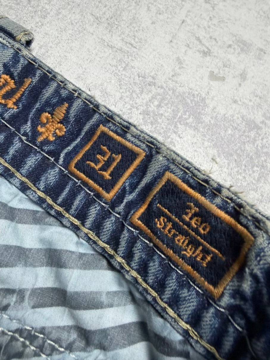 Vintage Rock Revival Leo Straight Fit Jeans (M)