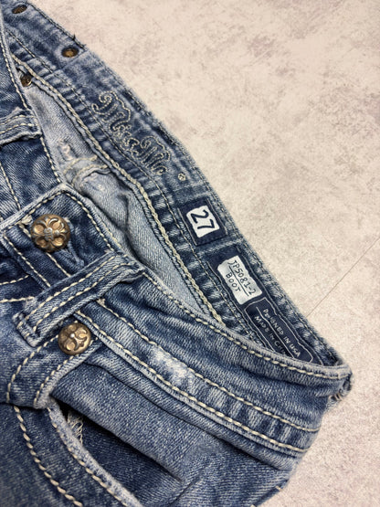 Miss Me Y2K Low Waist Bootcut Jeans (XS/S)