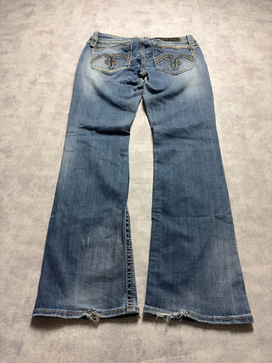 Vintage Rock Revival Bootcut Fit Jeans (M)