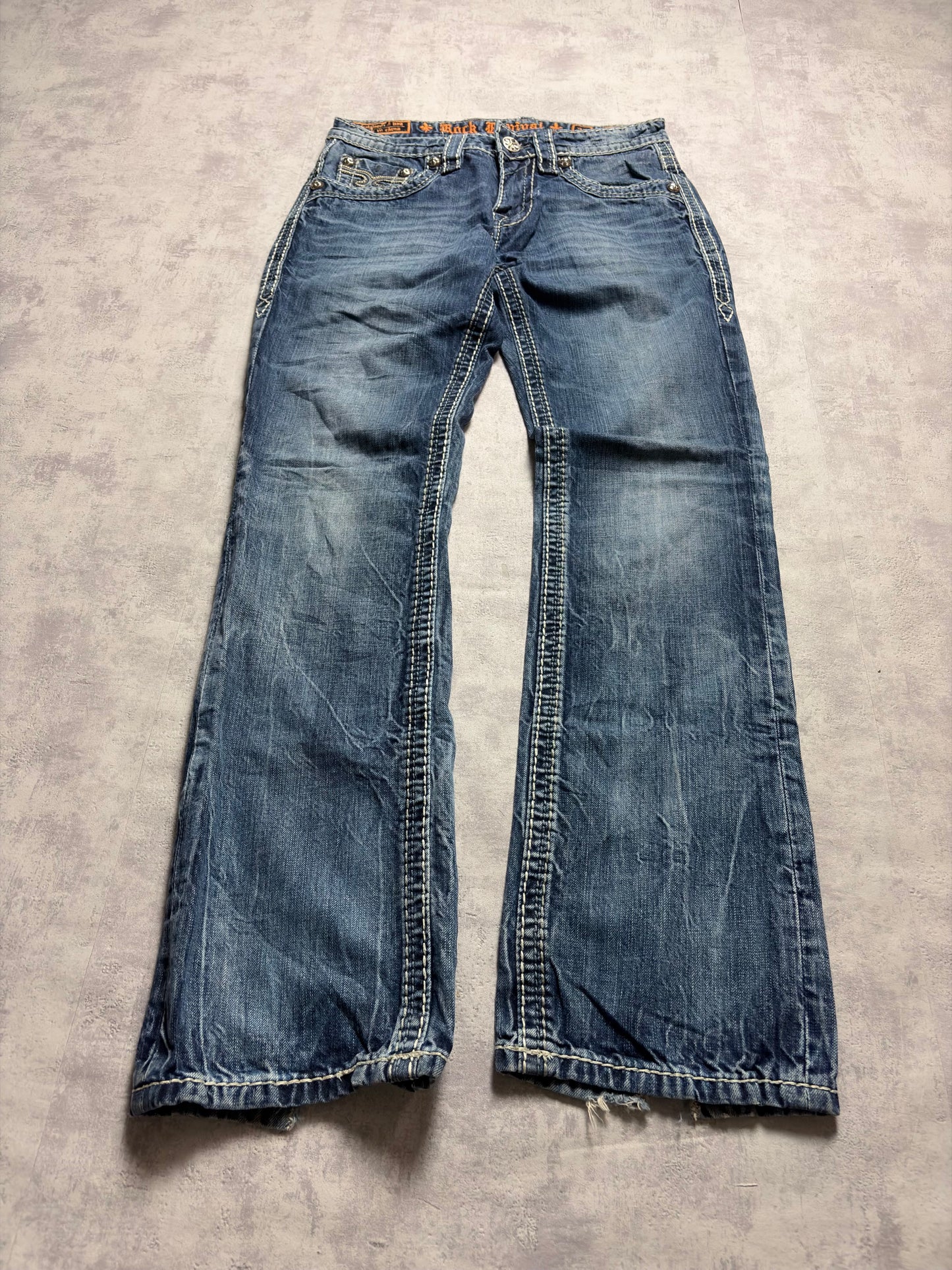 Vintage Rock Revival Calden Straight Fit Jeans (M)