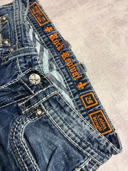 Vintage Rock Revival Calden Straight Fit Jeans (M)