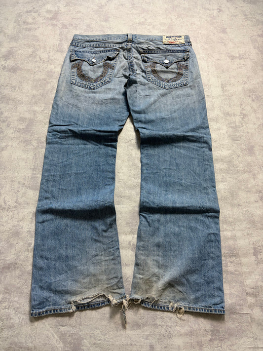 True Religion Straight Denim Jeans (XL)