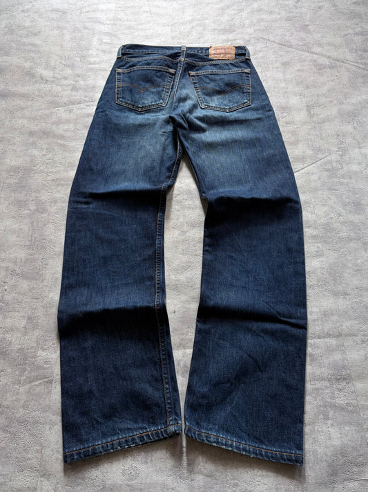 Vintage Straight Fit Levis 501 Jeans Denim (M)