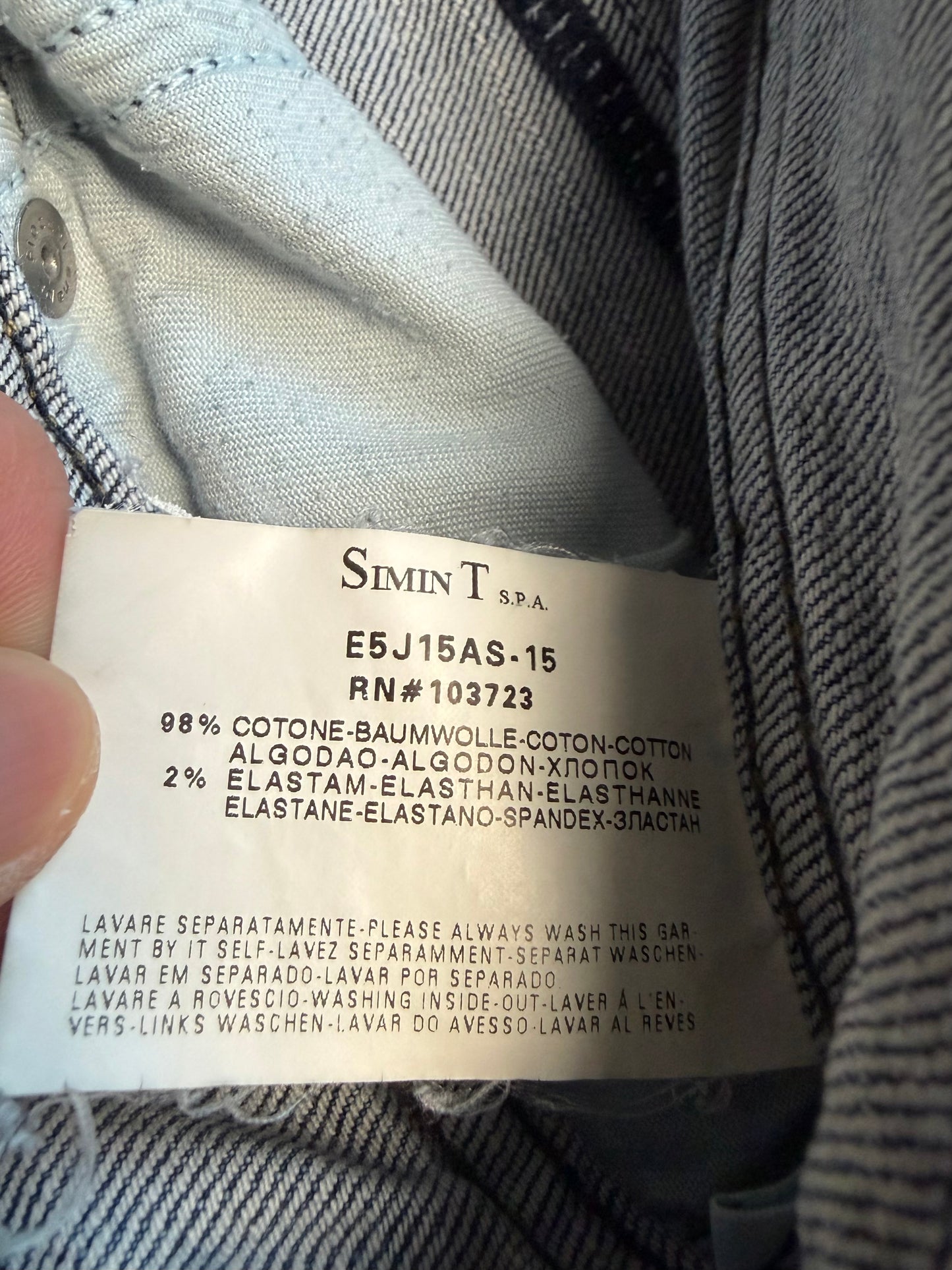 Vintage 2000s Armani Jeans Straight Fit Jeans  (S)