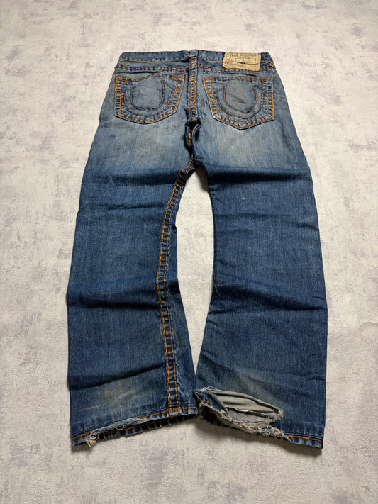 True Religion Straight Bootcut Denim Jeans (M - W33)