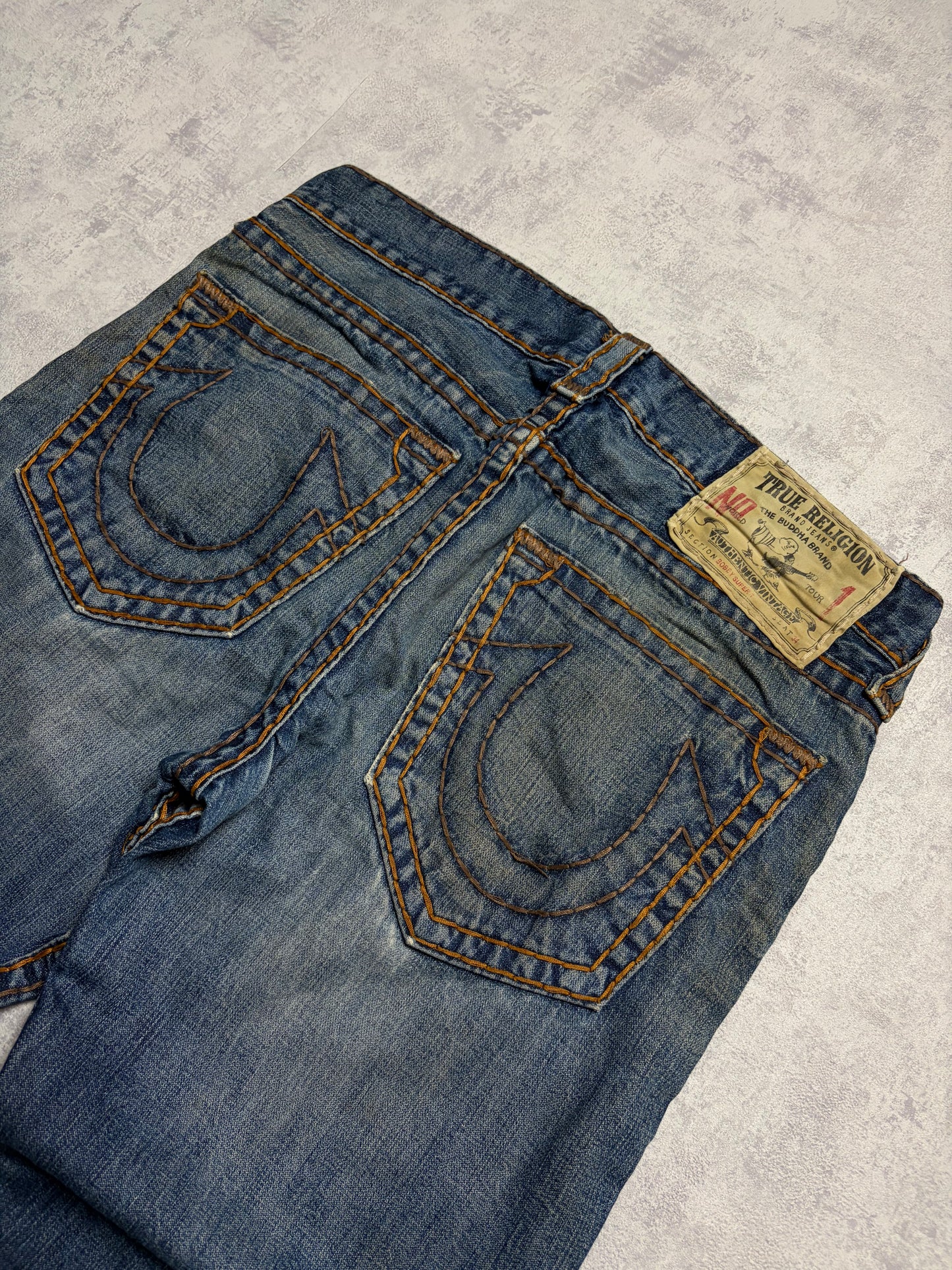 True Religion Straight Bootcut Denim Jeans (M - W33)