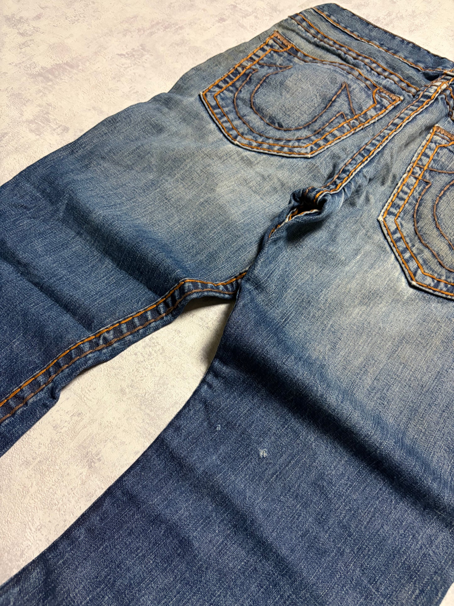 True Religion Straight Bootcut Denim Jeans (M - W33)