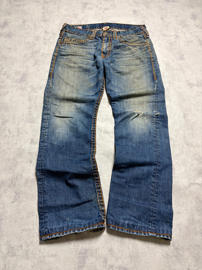 True Religion Straight Bootcut Denim Jeans (M - W33)