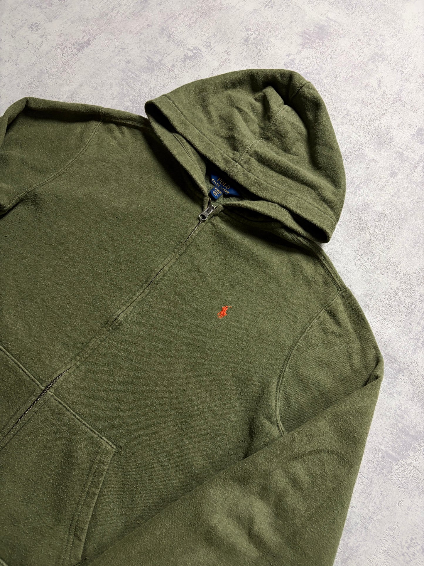 Polo Ralph Lauren 2000s Kapuzen Zipper Pullover Sweatshirt (S)