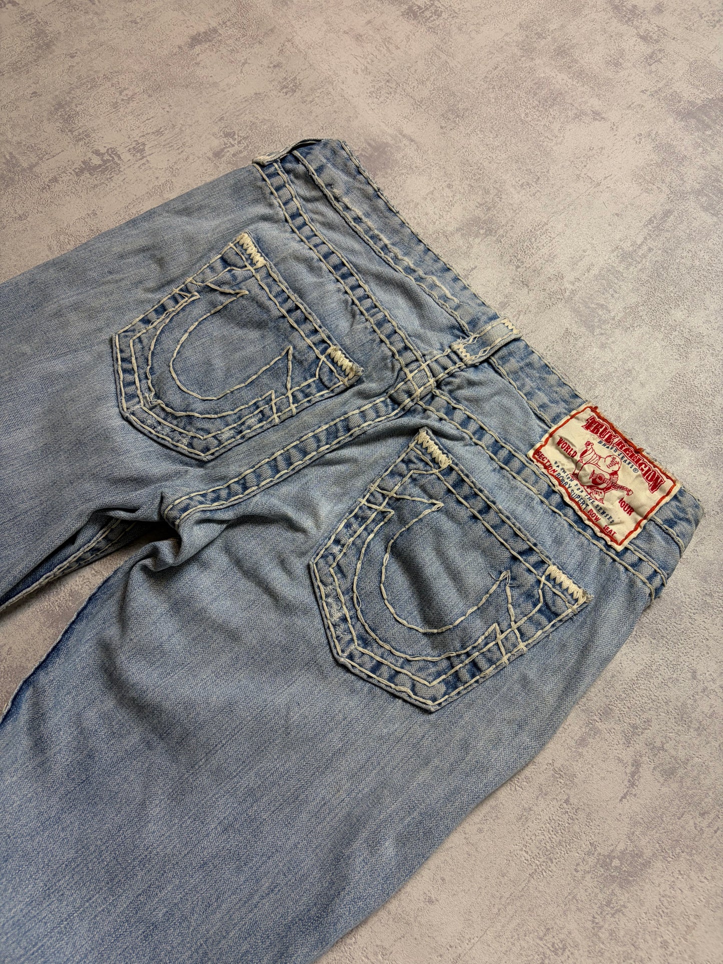 True Religion Straight Bootcut Denim Jeans (M - W32)