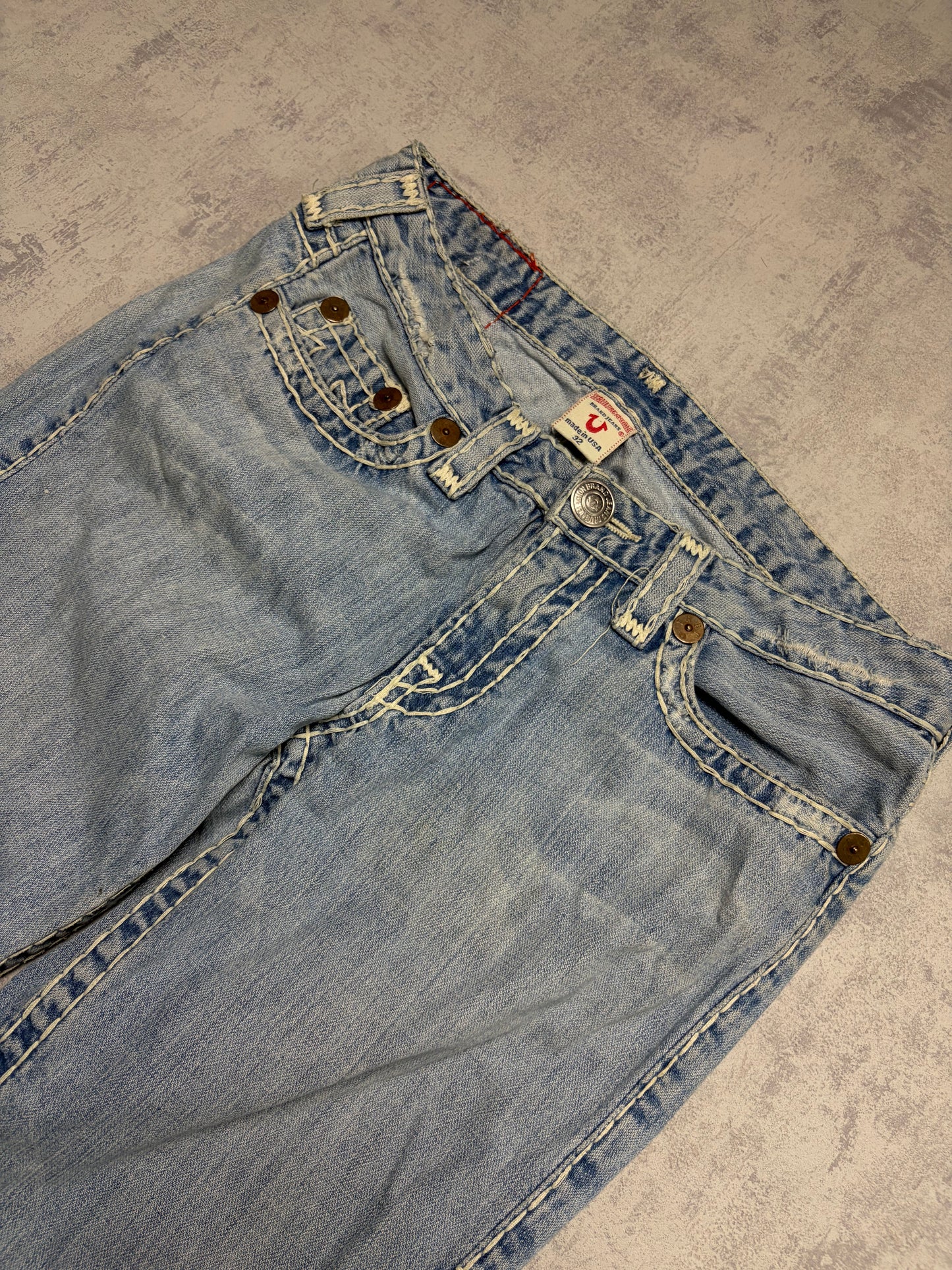 True Religion Straight Bootcut Denim Jeans (M - W32)